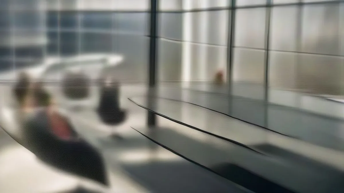 Executives seated around a boardroom table in a modern corporate office building