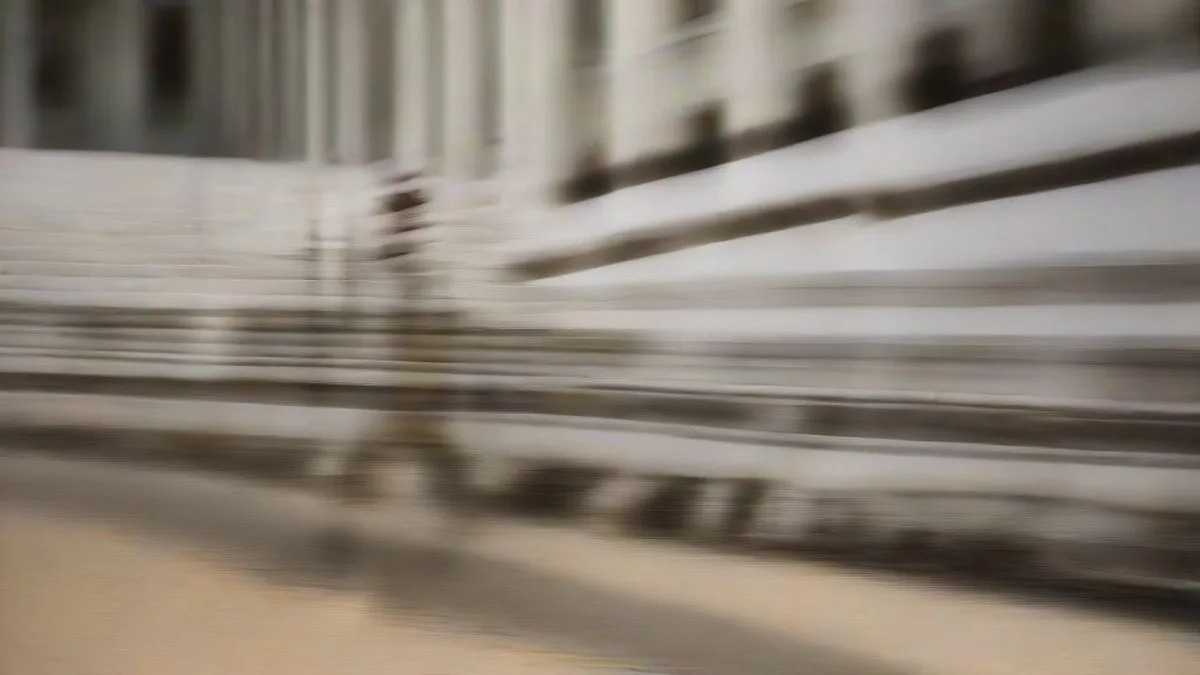 Lawmakers walking outside the state legislature building during an election session in Patna