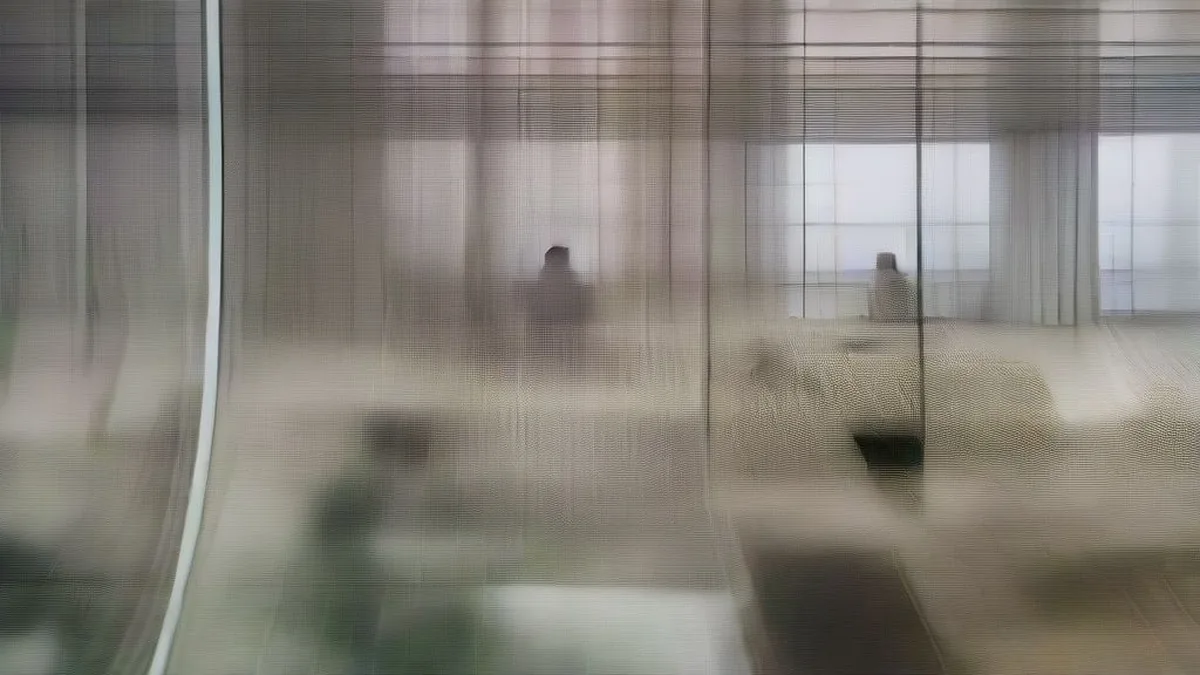 Financial professionals working at multiple screens on a modern trading floor in São Paulo