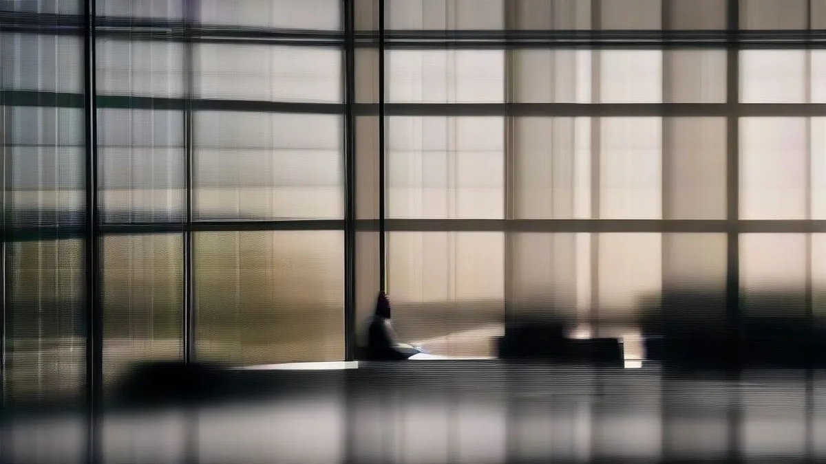 Institutional asset managers in a boardroom reviewing documents during a strategy meeting