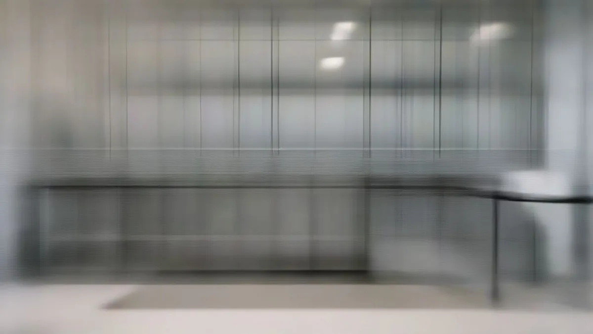 Automated pharmaceutical production line featuring glass medical vials in a sterile cleanroom facility.