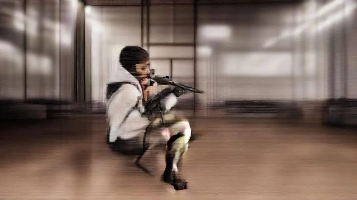 Indian para shooter Mona Agarwal at an international shooting range after winning gold
