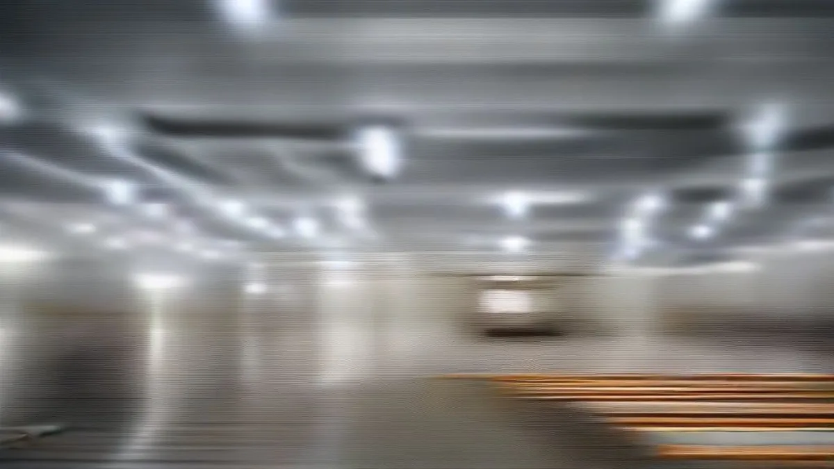 Workers in clean hygienic uniforms monitor automated conveyor systems in an industrial food processing facility.