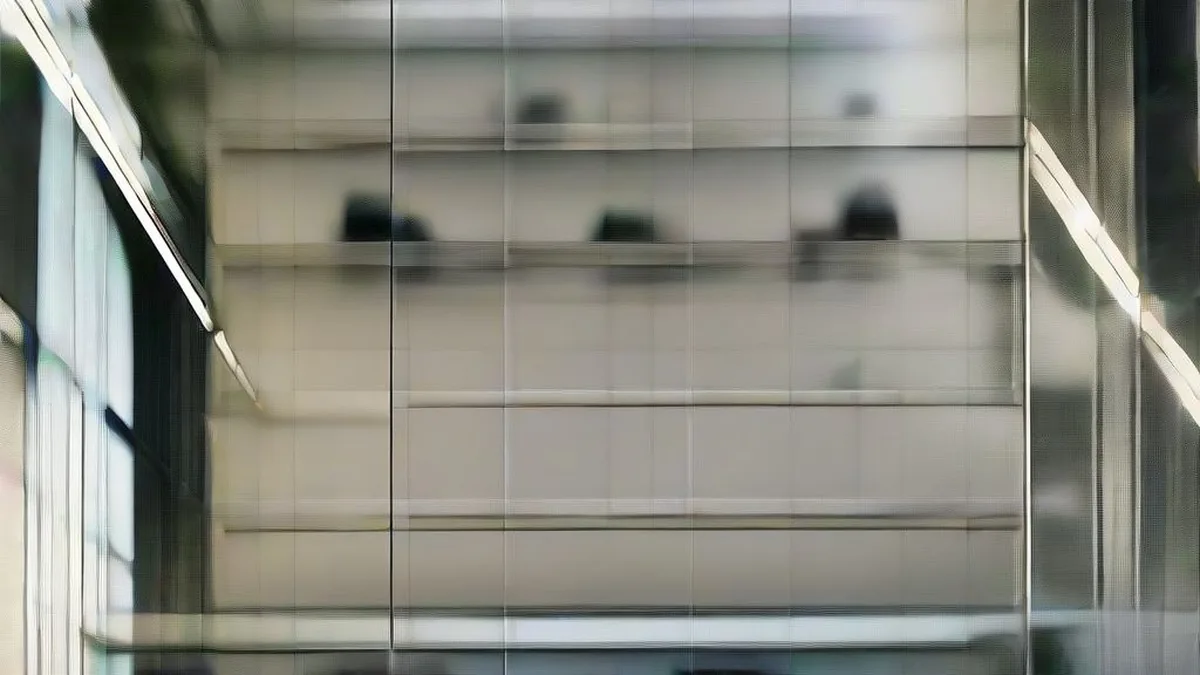 Software engineers and technology professionals working at workstations in a modern corporate IT office.