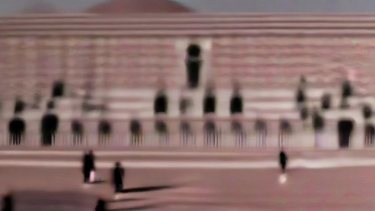 Exterior view of the Supreme Court of India building in New Delhi