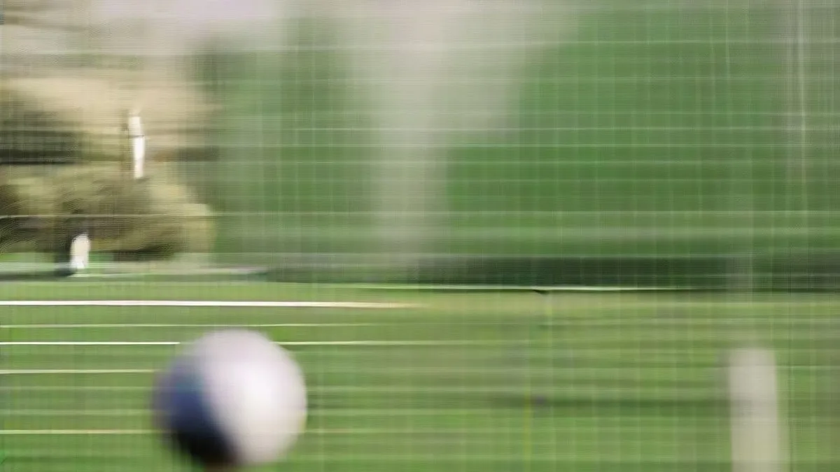 A female cricket bowler mid-action on a turf pitch during an international match.
