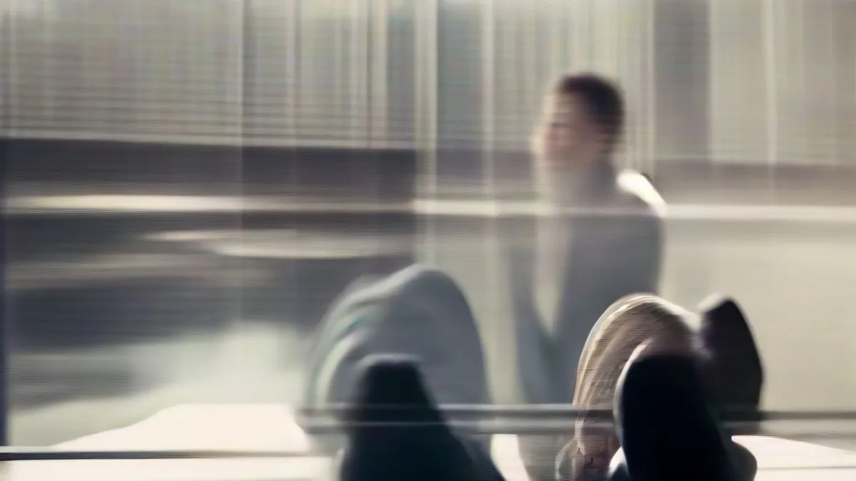 Venture capital executives analyzing market filings and financial data in a modern office boardroom
