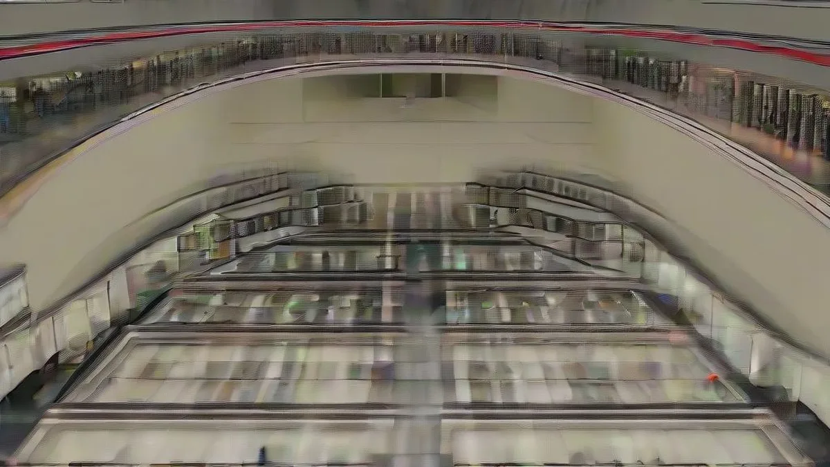 Traders standing on a busy financial exchange floor monitoring market movements