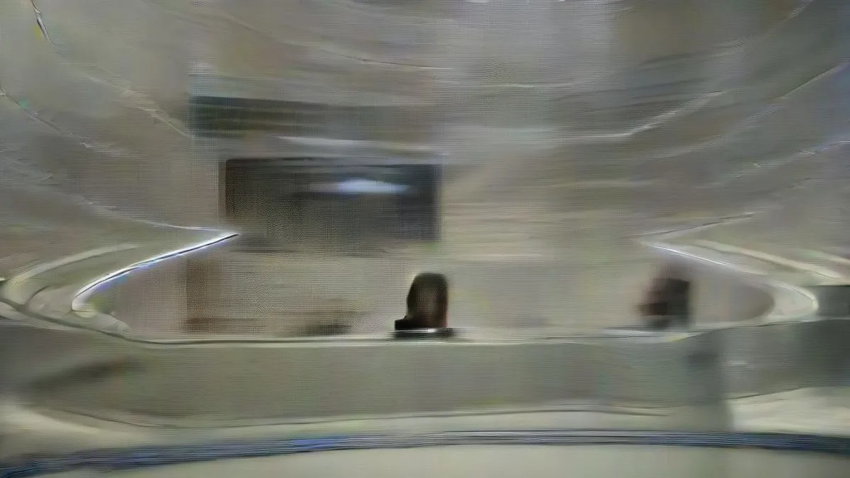 Traders at workstations on a busy financial exchange trading floor
