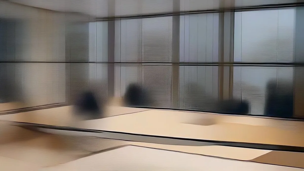 Restructuring executives in a corporate boardroom discussing wind-down strategy